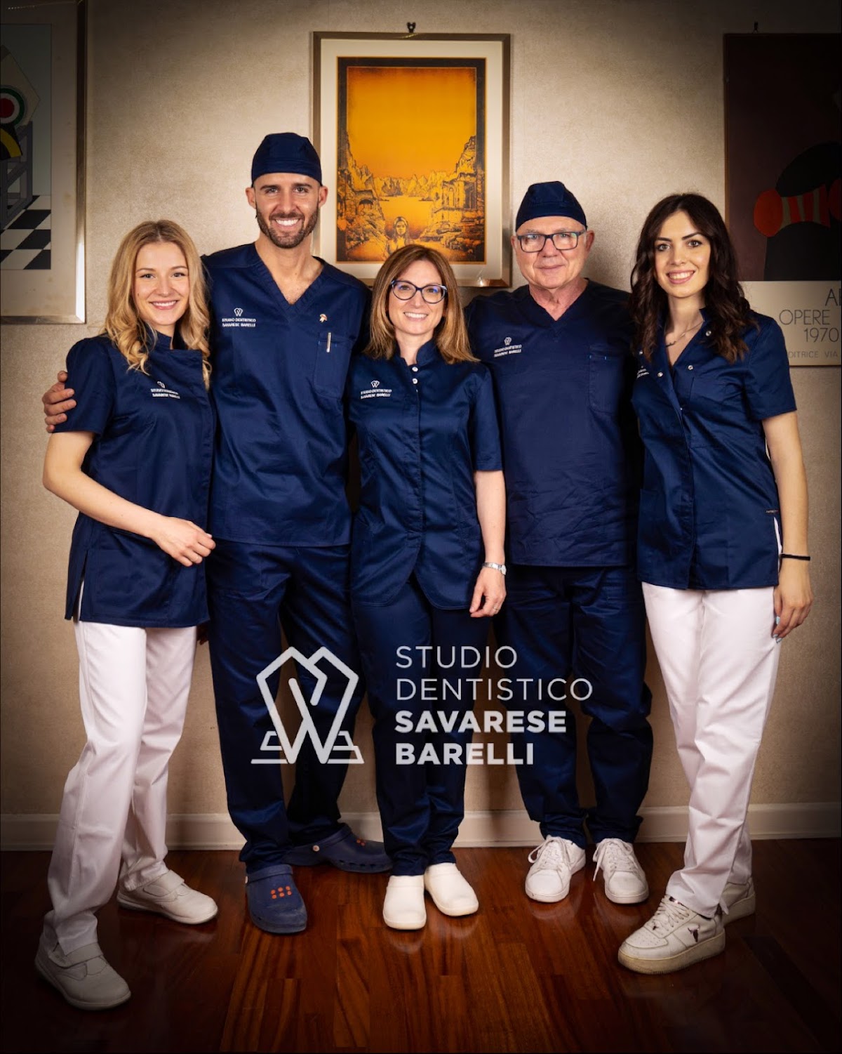 Ingresso dello Studio Dentistico Savarese Barelli in Via dei Gracchi, Roma
